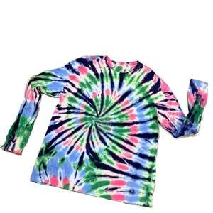 Ivory Ella Heritage Tie-Dye Long Sleeve T-Shirt